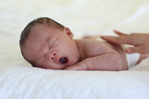 Infant resting