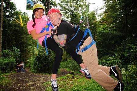 Adaptive Zip-Lining at Orenda Springs