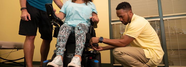 Adjustability in Power Rehab Seating in the Clinic