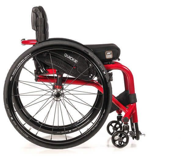 Closed frame rigid wheelchair