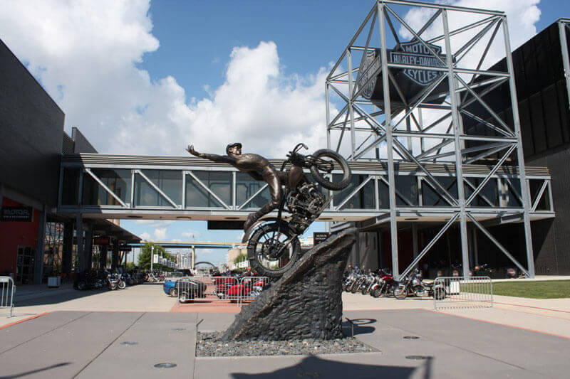 Harley-Davidson Museum in Milwaukee, WI