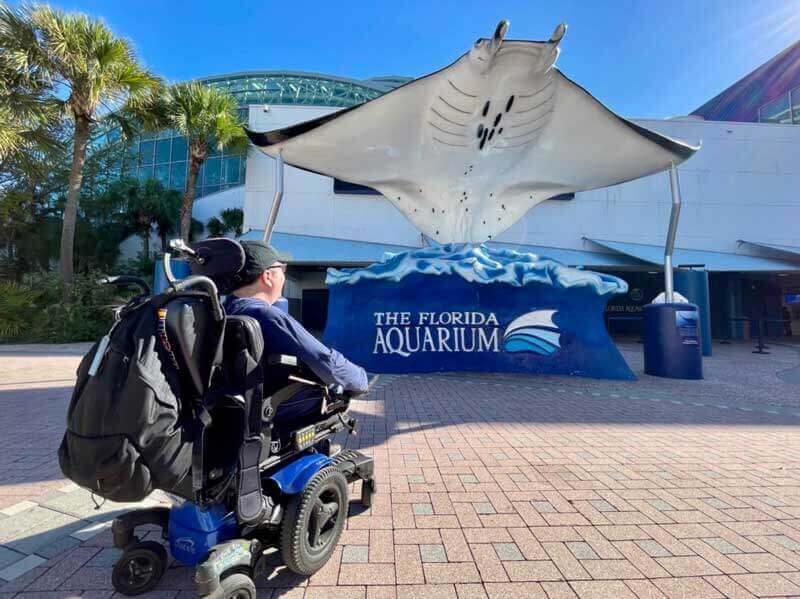 Cory Lee at The Florida Aquarium