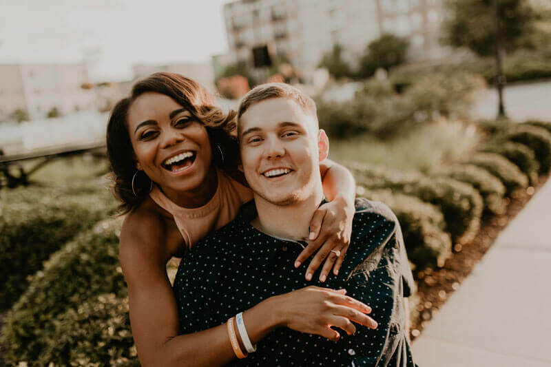 Charisma Sydnor with her husband