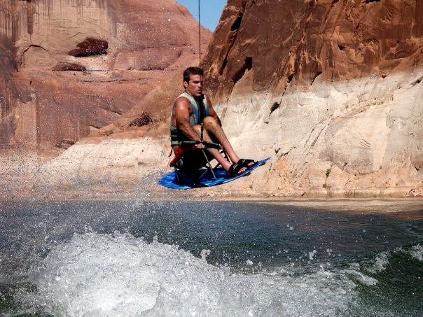 Matt on the water