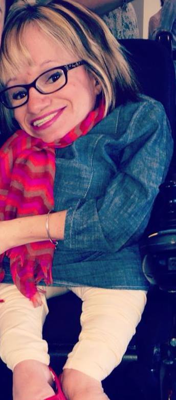 Sara, who suffers from Osteogenesis Imperfecta