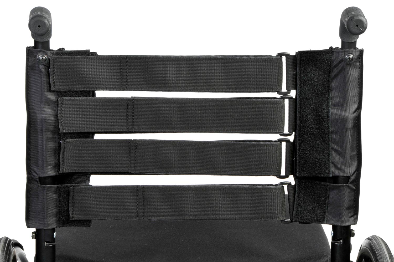 Wide, Tension-Adjustable Straps