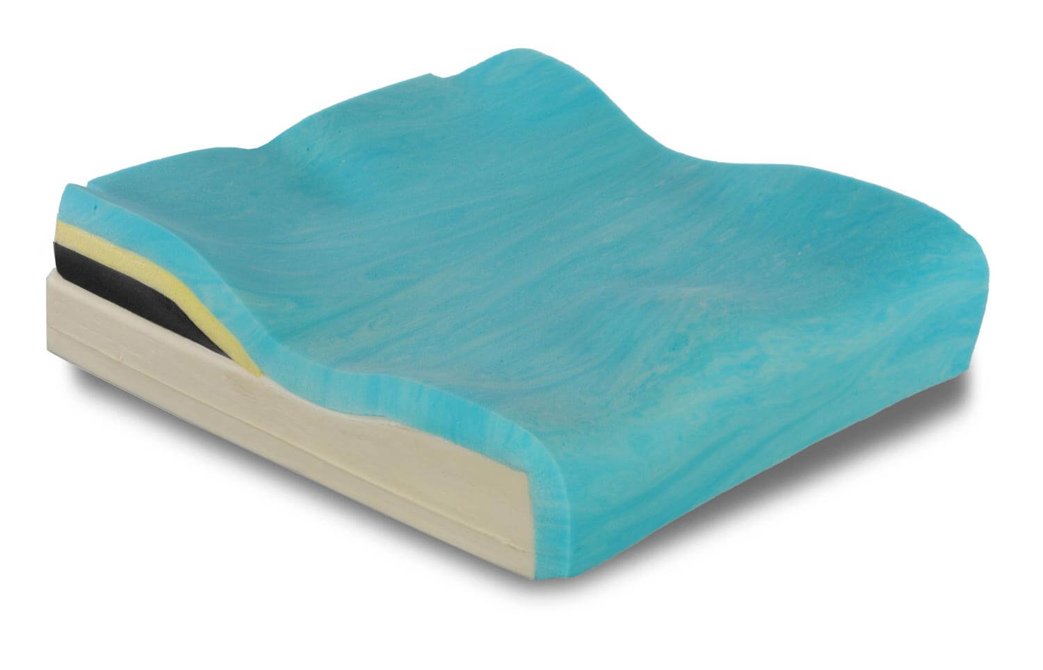 Contoured Foam Base with Lateral Pelvic Support